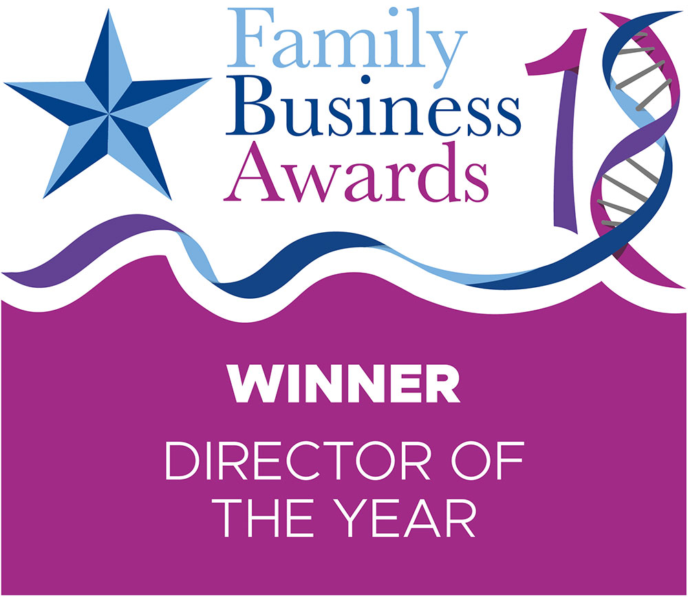 Family Business Awards - Winner - Director of the Year - Ballards Removals