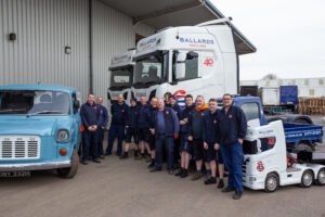 Ballards Removals team at Head Office in Retford