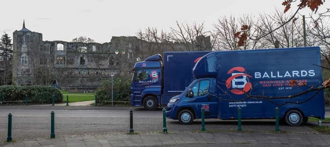 Ballards Removals vehicles in Newark