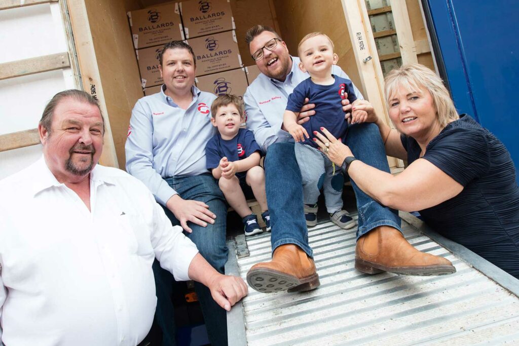 The Ballard Family - working for Ballards Removals