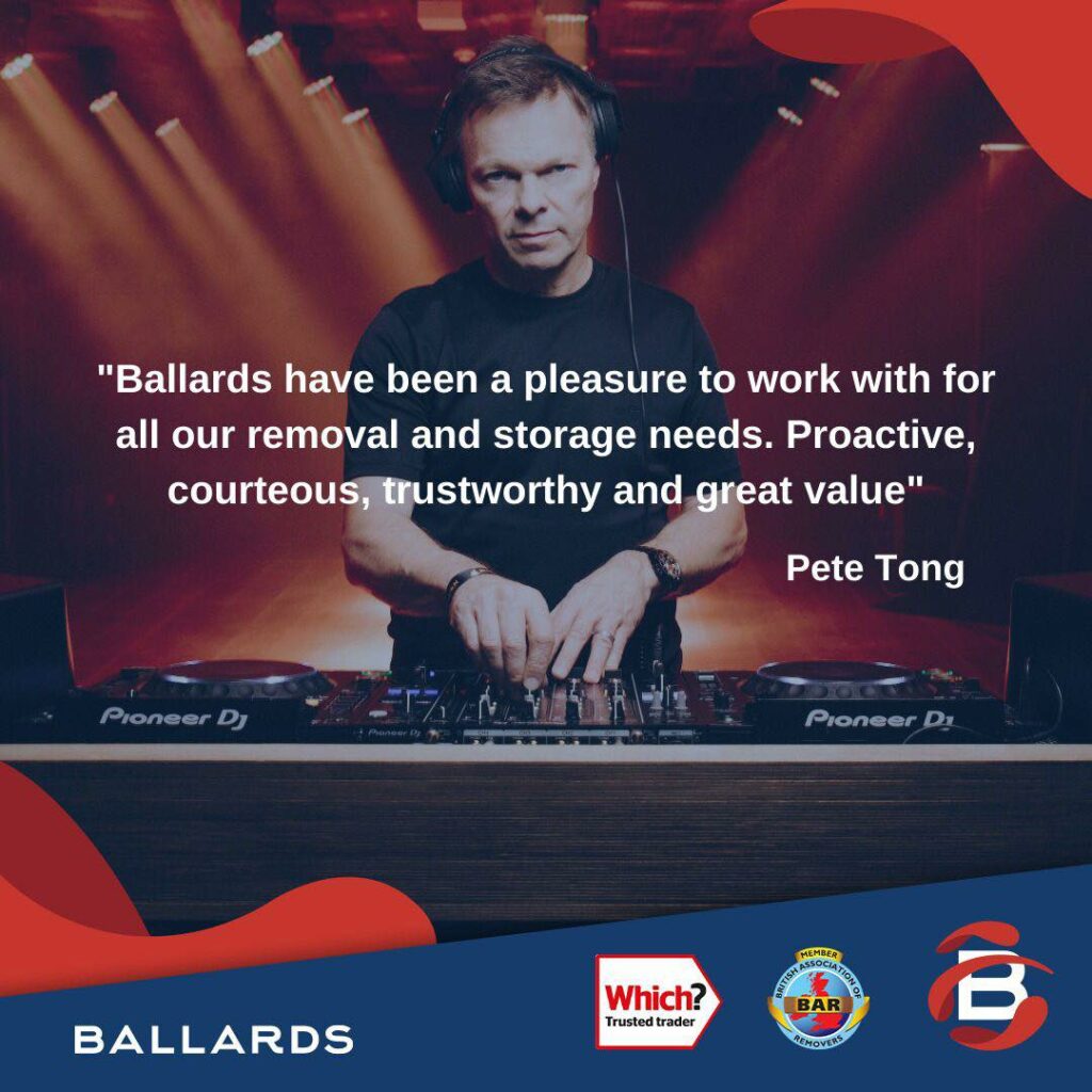 Ballards Removals review by Pete Tong