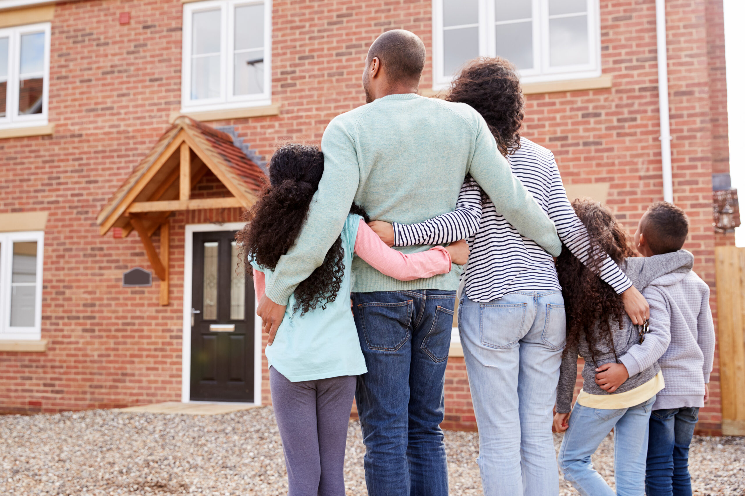 Family moving house