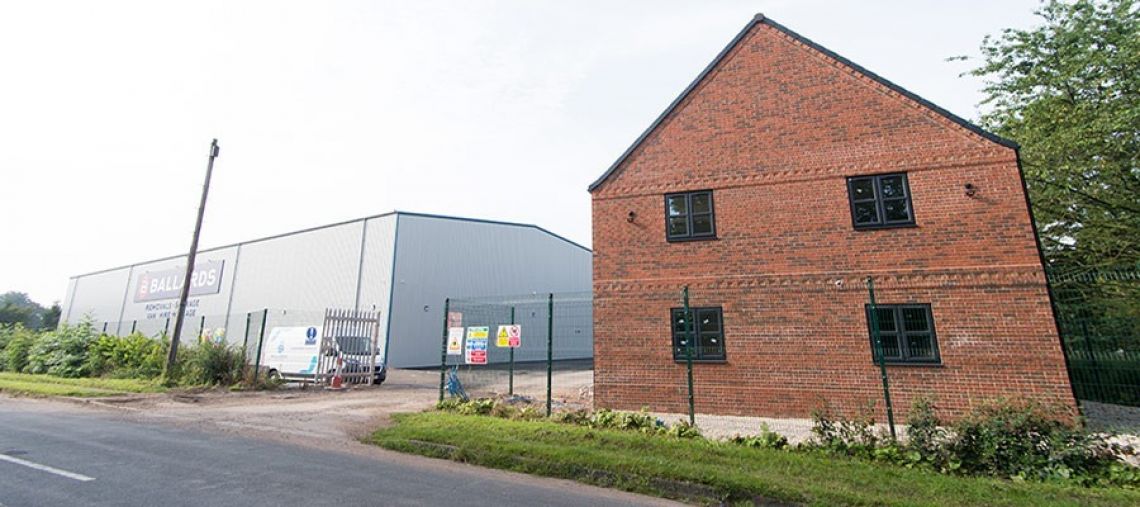 Ballards business park in Retford
