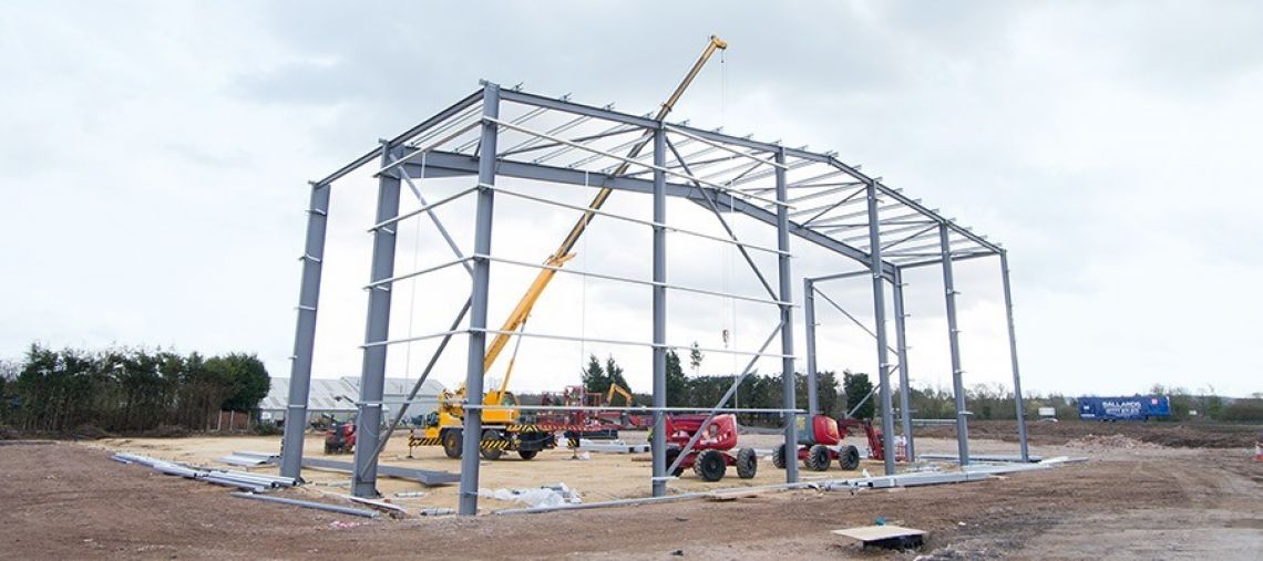 Ballards new HQ being built