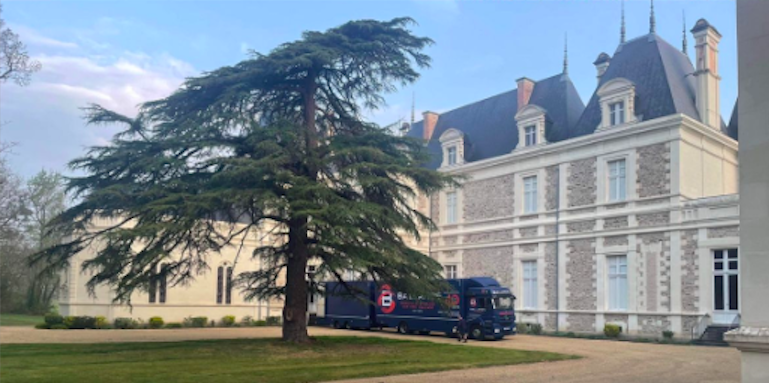 Ballards outside property