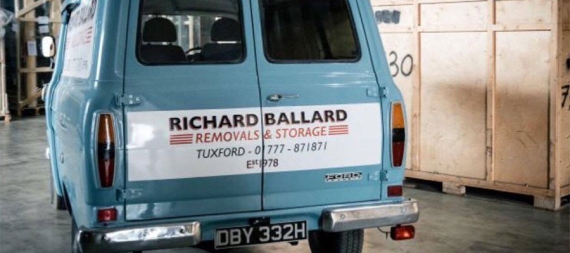 Richard ballard old removals truck