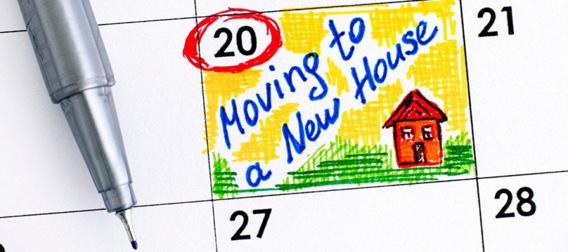 Moving to a new house graphic