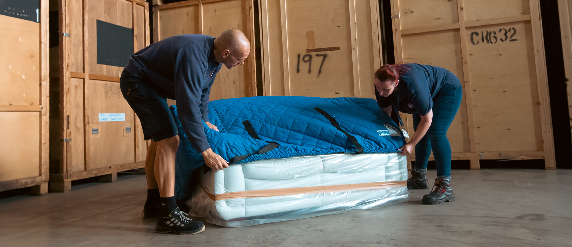 Furniture storage at Ballards